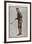 Balfour with Golf Club-null-Framed Art Print