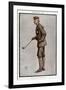 Balfour with Golf Club-null-Framed Art Print