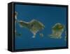 Bali and Lombok, Indonesia, Satellite Image-null-Framed Stretched Canvas