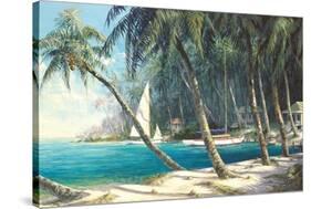 Bali Cove-Art Fronckowiak-Stretched Canvas