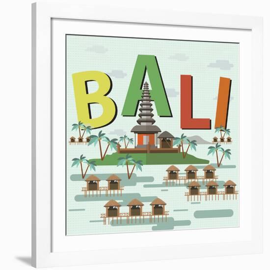 Bali Indonesia-Sajja-Framed Art Print