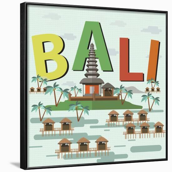 Bali Indonesia-Sajja-Framed Art Print