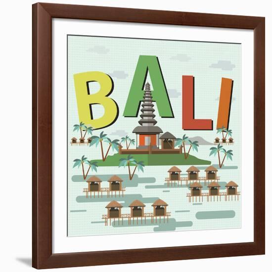 Bali Indonesia-Sajja-Framed Art Print