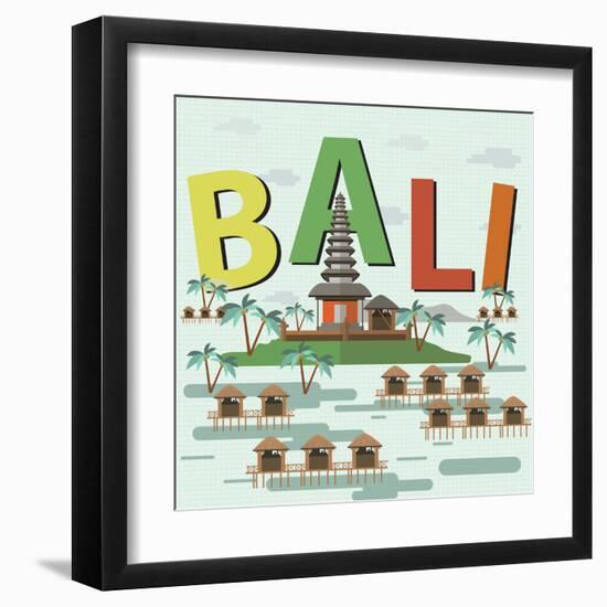 Bali Indonesia-Sajja-Framed Art Print