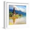 Bali Pura Ulun Danu Lake Temple-null-Framed Art Print