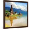 Bali Pura Ulun Danu Lake Temple-null-Framed Art Print