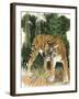 Bali Tiger-Maurice Wilson-Framed Giclee Print