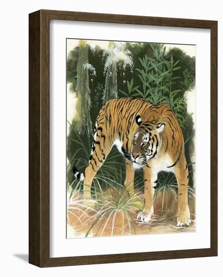 Bali Tiger-Maurice Wilson-Framed Giclee Print