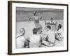 Balinese Dancer Performing an Old Laigon Dance for the Visitors-null-Framed Photographic Print