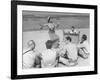 Balinese Dancer Performing an Old Laigon Dance for the Visitors-null-Framed Photographic Print