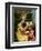 Balinese Dancers in Front of Temple in Ubud, Bali, Indonesia-Jim Zuckerman-Framed Photographic Print