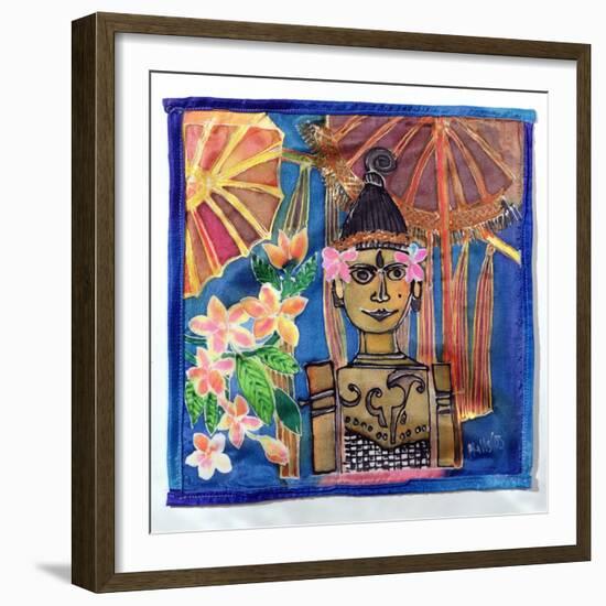 Balinese Puppet, 2005-Hilary Simon-Framed Giclee Print