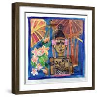 Balinese Puppet, 2005-Hilary Simon-Framed Giclee Print