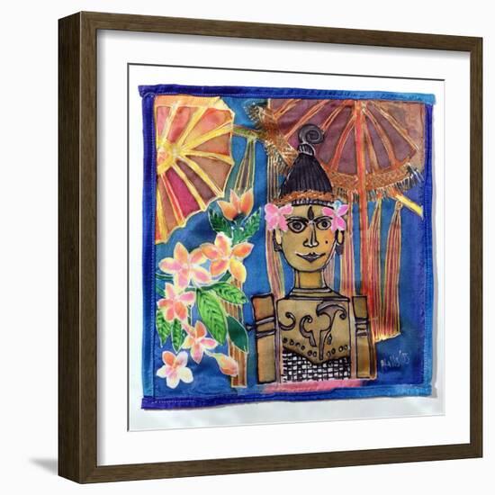 Balinese Puppet, 2005-Hilary Simon-Framed Giclee Print