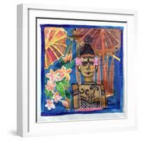 Balinese Puppet, 2005-Hilary Simon-Framed Giclee Print