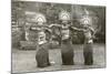 Balinese Temple Dancers-null-Mounted Art Print