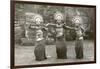 Balinese Temple Dancers-null-Framed Art Print