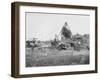 Baling Hay Near Prosser, WA, Circa 1914-B.P. Lawrence-Framed Giclee Print