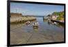 Balintoy harbour, near Giant's Causeway, County Antrim, Ulster, Northern Ireland, United Kingdom, E-Nigel Hicks-Framed Photographic Print