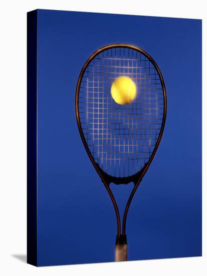 Ball Against Racquet-null-Stretched Canvas