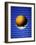 Ball Against Racquet-null-Framed Photographic Print