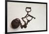Ball and Chain Shackles, Oro Grande, California, Route 66-Julien McRoberts-Framed Photographic Print