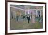 Ball at Larins, an Illustration For Eugene Onegin, by Alexander Pushkin-Alexei Steipanovitch Stepanov-Framed Giclee Print