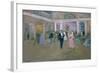 Ball at Larins, an Illustration For Eugene Onegin, by Alexander Pushkin-Alexei Steipanovitch Stepanov-Framed Giclee Print