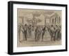 Ball at Singapore, in Celebration of the Anniversary of the Settlement-null-Framed Giclee Print