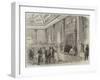 Ball at the British Embassy, Constantinople, in Honour of the Prince and Princess of Wales-null-Framed Giclee Print