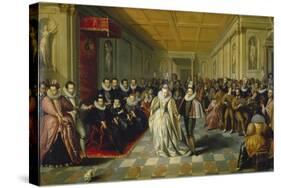Ball at the Court of Duke of Joyeuse, 1582-null-Stretched Canvas