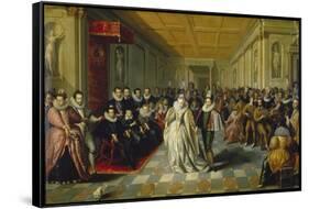 Ball at the Court of Duke of Joyeuse, 1582-null-Framed Stretched Canvas