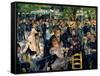 Ball at the Moulin De La Galette, 1876-Pierre-Auguste Renoir-Framed Stretched Canvas