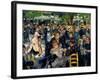 Ball at the Moulin De La Galette, 1876-Pierre-Auguste Renoir-Framed Giclee Print