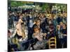 Ball at the Moulin De La Galette, 1876-Pierre-Auguste Renoir-Mounted Giclee Print