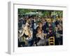 Ball at the Moulin De La Galette, 1876-Pierre-Auguste Renoir-Framed Giclee Print