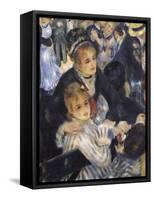 Ball at the Moulin De La Galette, Montmartre-Pierre-Auguste Renoir-Framed Stretched Canvas