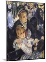 Ball at the Moulin De La Galette, Montmartre-Pierre-Auguste Renoir-Mounted Art Print