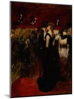 Ball at the Paris Opera-Jean-Louis Forain-Mounted Giclee Print