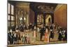 Ball at Time of Henry IV-Louis De Caulery-Mounted Giclee Print