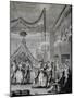 Ball at Versailles for Carnival of 1763, France-null-Mounted Giclee Print