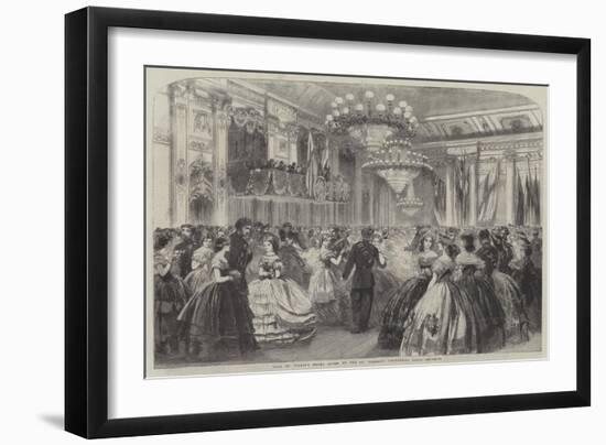 Ball at Willis's Rooms Given by the St George's Volunteer Corps-null-Framed Giclee Print