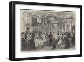 Ball at Willis's Rooms Given by the St George's Volunteer Corps-null-Framed Giclee Print