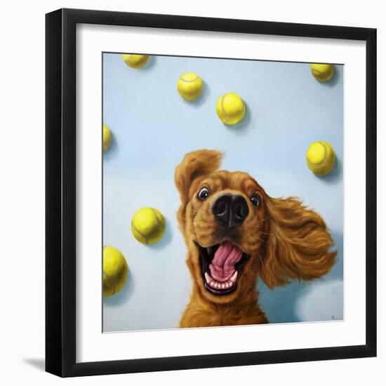 Ball Boy-Lucia Heffernan-Framed Art Print