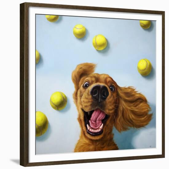 Ball Boy-Lucia Heffernan-Framed Premium Giclee Print