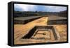 Ball Court at Teotenango-Danny Lehman-Framed Stretched Canvas