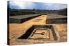 Ball Court at Teotenango-Danny Lehman-Stretched Canvas