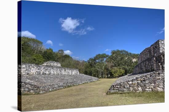 Ball Court, Ek Balam, Mayan Archaeological Site, Yucatan, Mexico, North America-Richard Maschmeyer-Stretched Canvas