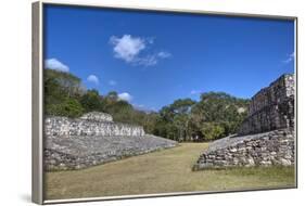 Ball Court, Ek Balam, Mayan Archaeological Site, Yucatan, Mexico, North America-Richard Maschmeyer-Framed Photographic Print