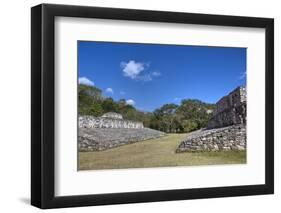 Ball Court, Ek Balam, Mayan Archaeological Site, Yucatan, Mexico, North America-Richard Maschmeyer-Framed Photographic Print
